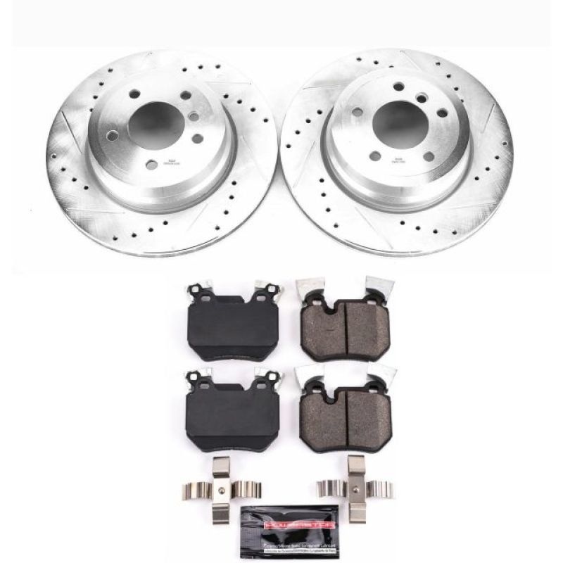 PowerStop Power Stop 11-13 BMW 135i Rear Z23 Evolution Sport Brake Kit