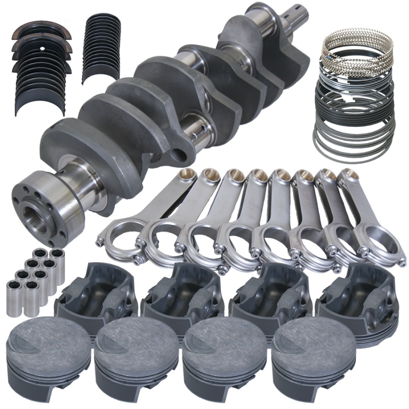 Eagle Chevy 454 4.250in Crank 6.385in H-Beam -3cc Flat Top 4.350in Pistons Rotating Assembly
