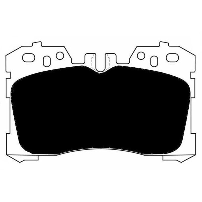 Porterfield Brake Pads for 2009 LEXUS LS 460