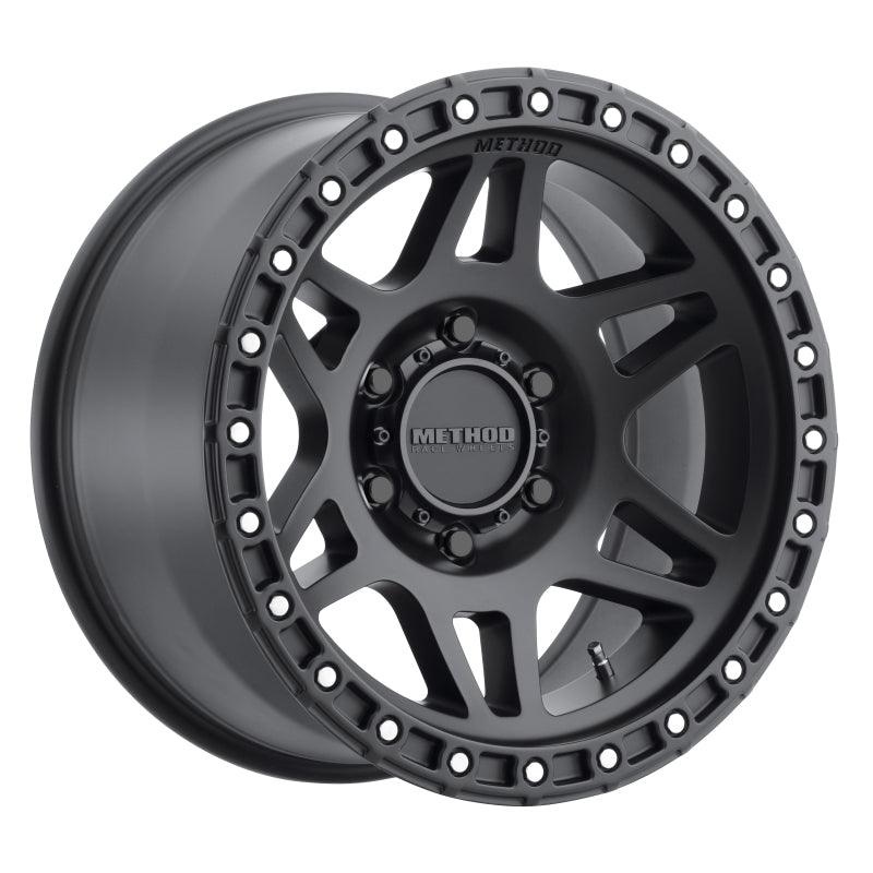 Method MR312 17×8.5 0mm Offset 6×135 87mm CB Matte Black Wheel