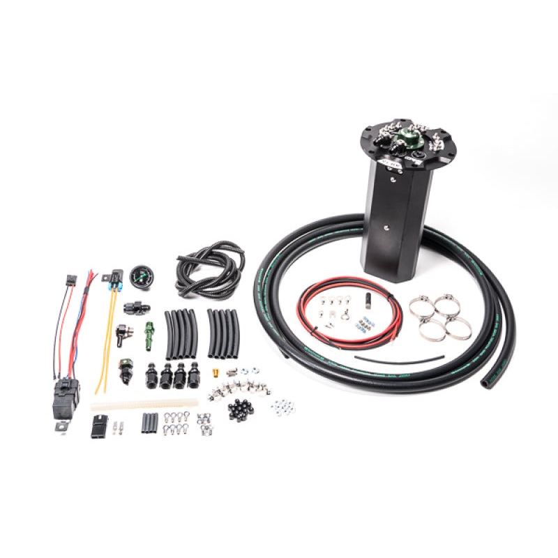 Radium 09-20 Nissan 370Z Fuel Hanger Surge Tank Brushless TI Auto E5LM – Pumps Not Included