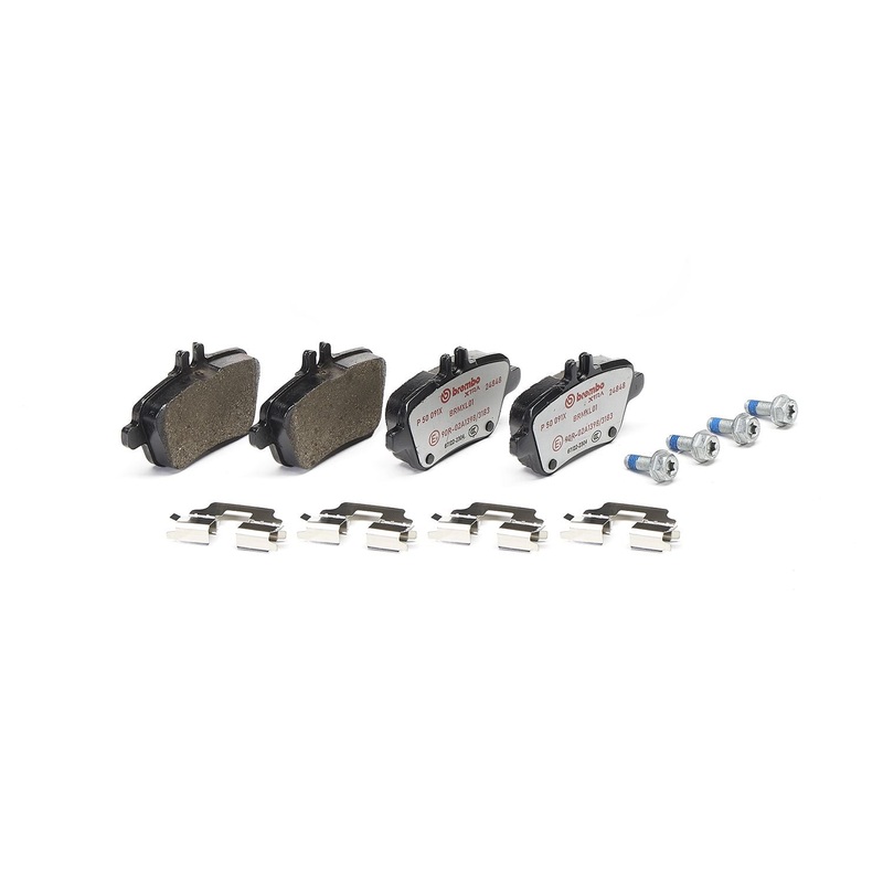 XTRA Low-Met Rear Disc Brake Pad Set – P50091X