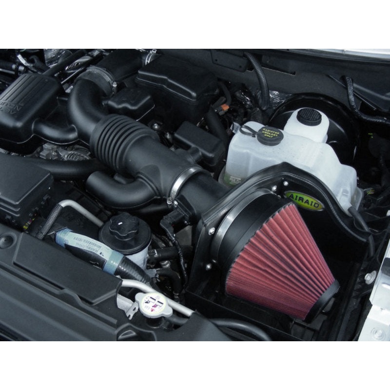 Airaid 08-10 Ford F-250/350 5.4L V8/6.8L V10 CAD Intake System w/o Tube (Oiled / Red Media)