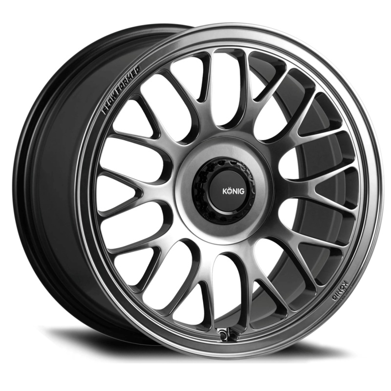 Konig MRK1 18X8.5 5X114.3 ET43 Hyper Carbon – Gloss Black Gear Cap/Logo/Cover Plate