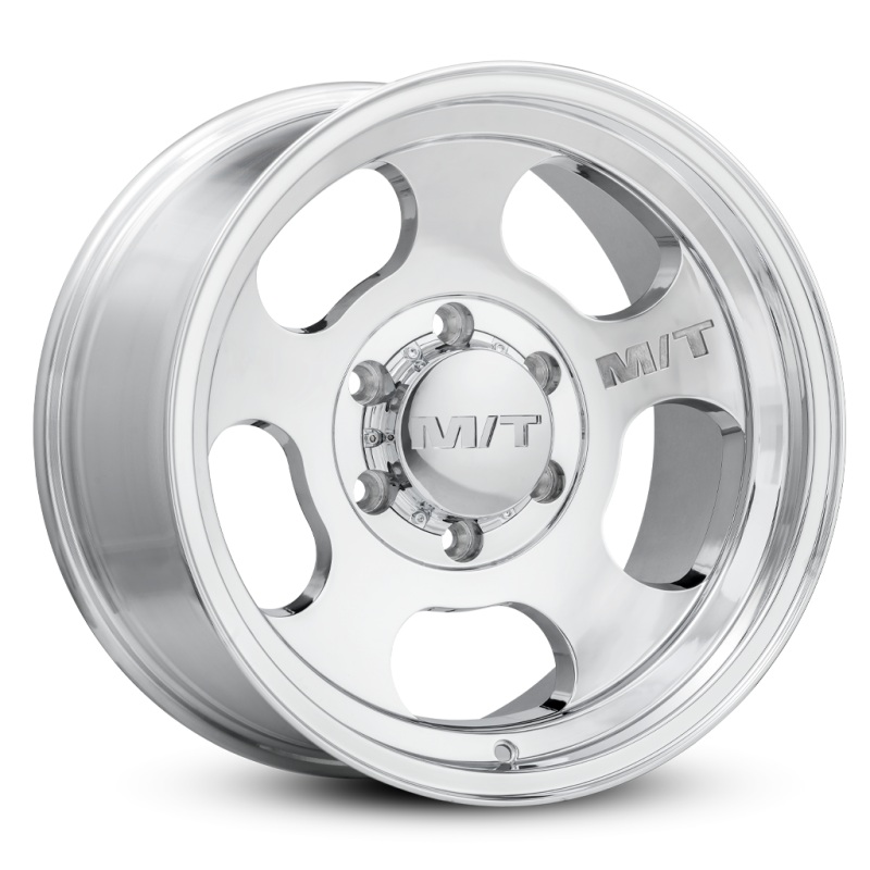 Mickey Thompson Canyon Polished Wheel – 16X12 8X6.5 BP 4.53in BS -50 Offset 125.2mm Bore