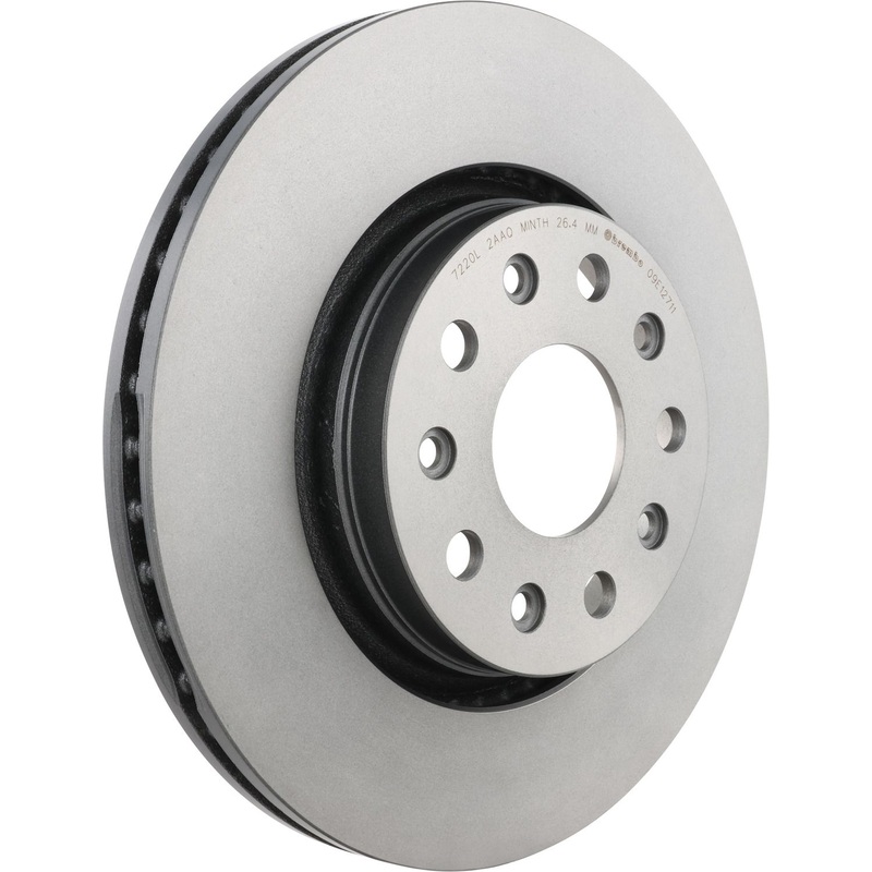 PRIME UV Coated Front Disc Brake Rotor – 09.E127.11