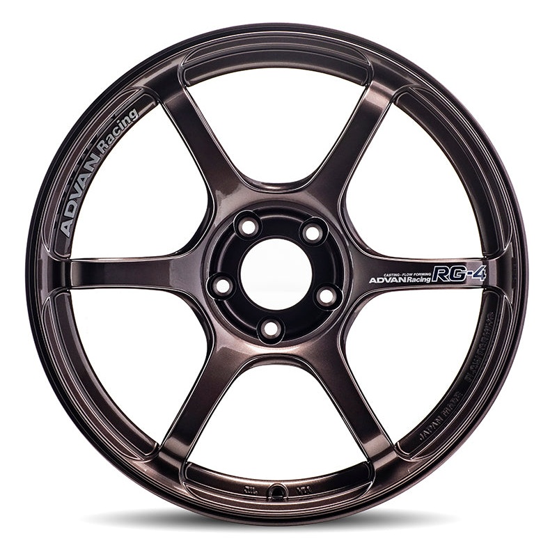 Advan RG-4 18×9.5 +45 5-100 Racing Copper Bronze Wheel