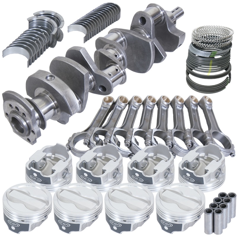 Eagle Chevy 350 3.750in Crank 6.000in I-Beam Rods -18cc 4.040in Pistons Rotating Assembly