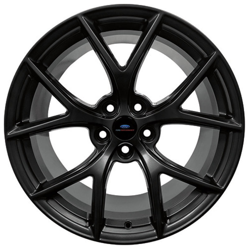 Ford Racing 15-19 Mustang GT HP 19×9.5 Front Matte Black Wheel