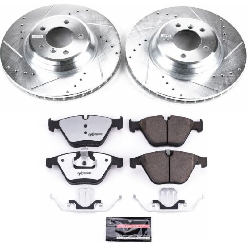 PowerStop Power Stop 2010 BMW 335d Front Z26 Street Warrior Brake Kit