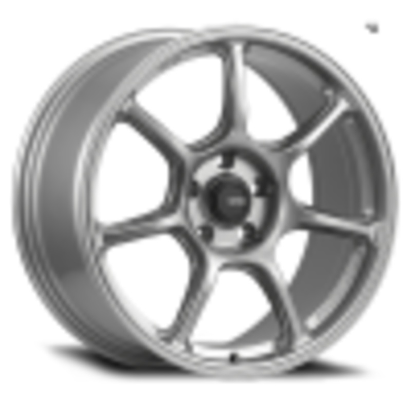 Konig Wheels Konig Ultragram 18×9.5B 5×100 ET36 Titanium Metallic (Knurled Bead)