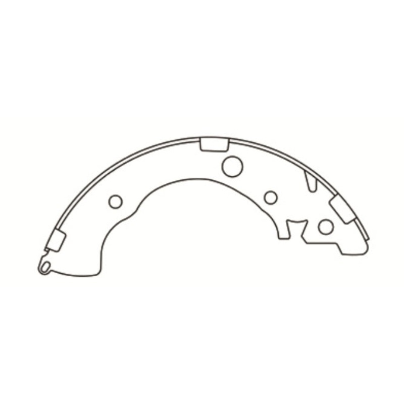 Porterfield Brake Shoes for 2009 HONDA CIVIC Coupe LX