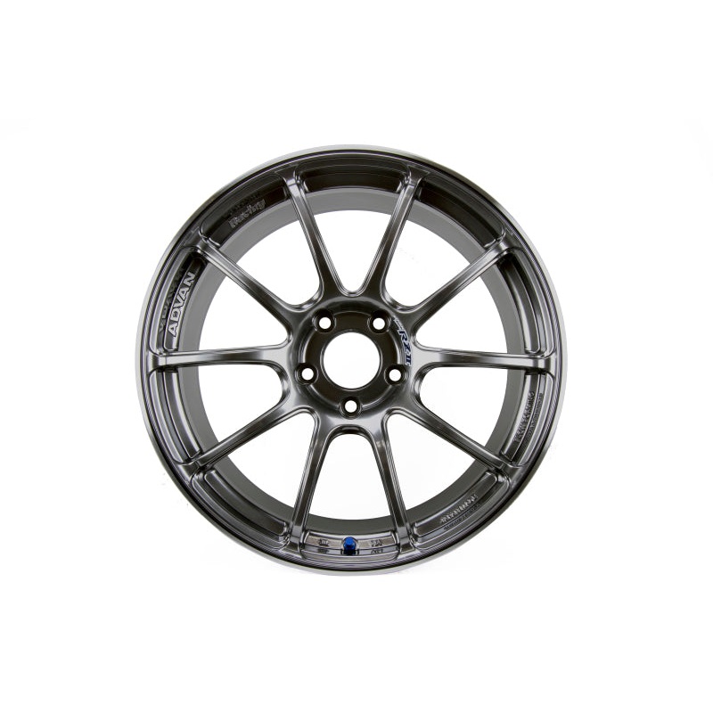 Advan RZII 18×9.5 +45 5-100 Racing Hyper Black Wheel