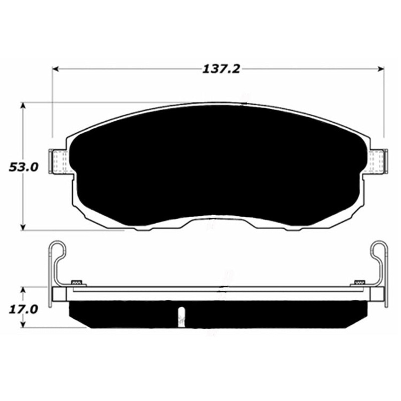 Porterfield Brake Pads for 2007 SUZUKI VERONA
