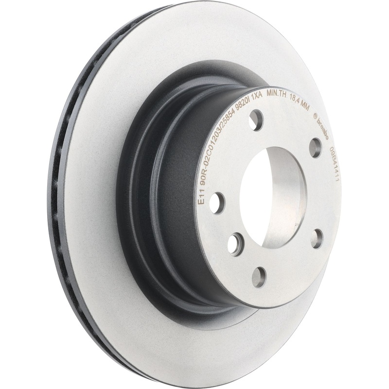 PRIME UV Coated Rear Disc Brake Rotor – 09.B414.11