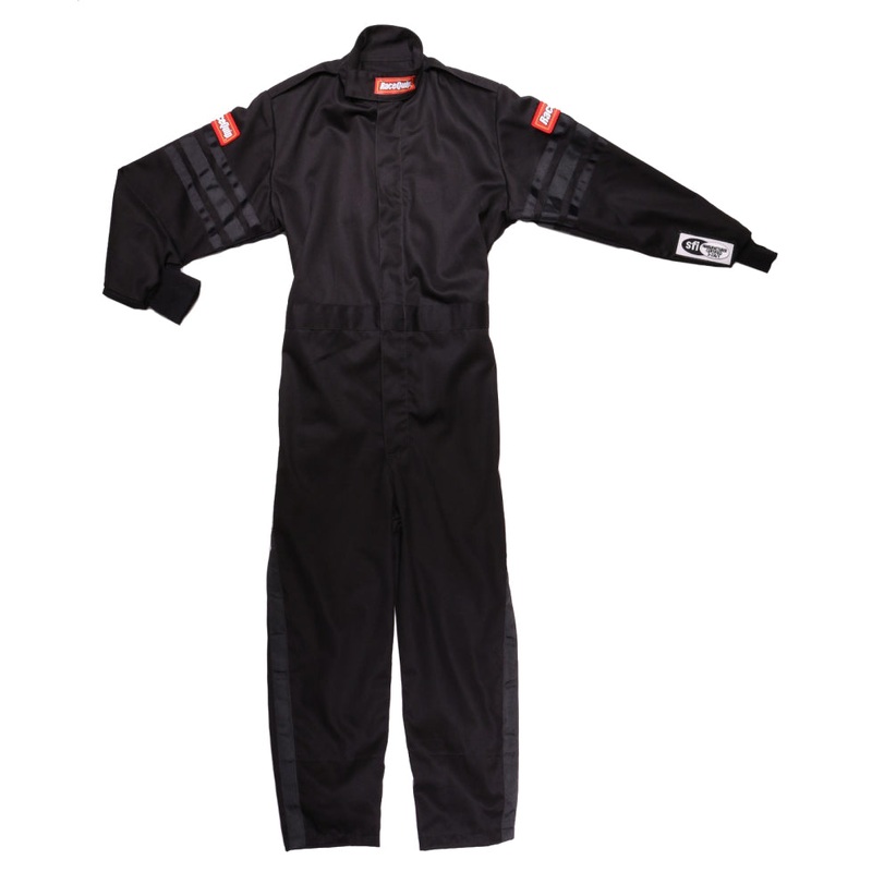 RaceQuip Black Trim SFI-1 JR. Suit – KXSM