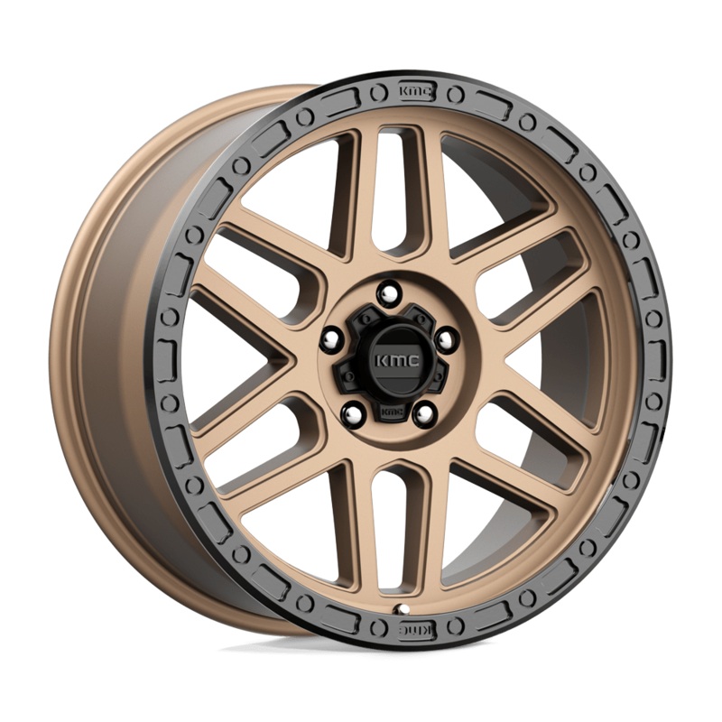 KMC Wheels KM544 Mesa 20″ 5×127 Matte Bronze With Black Lip