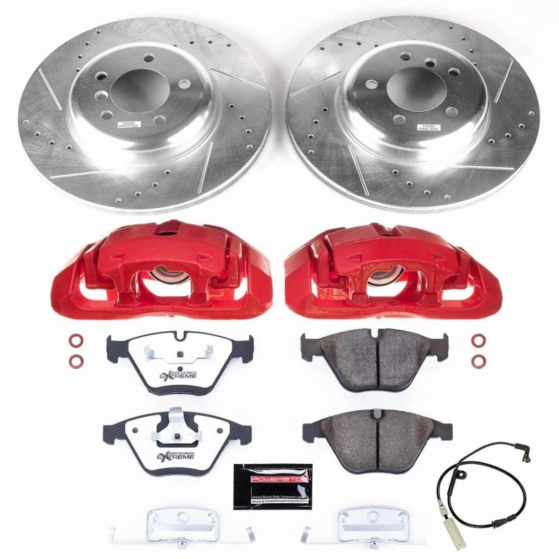 PowerStop Power Stop 06-10 BMW 650i Front Z26 Street Kit w/Cals