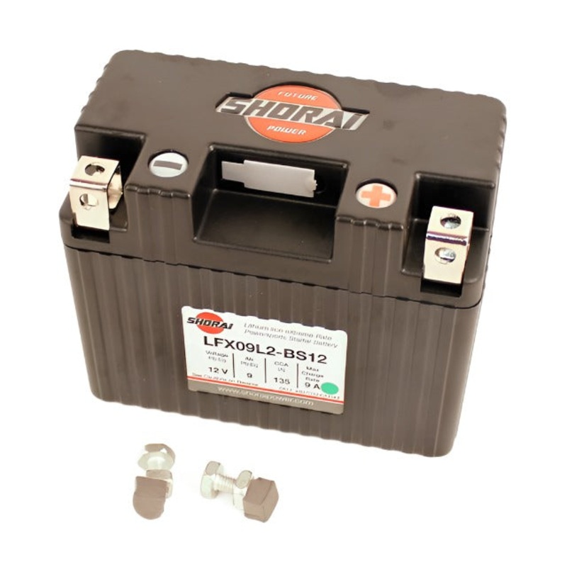(291) Shorai 12 volt 9 amp Lithium Ion Starter Battery for TaG Engines