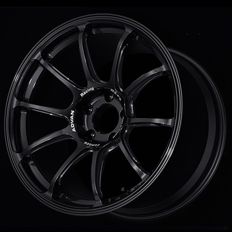 Advan RZ-F2 18×9 +45 5-114.3 Racing Titanium Black Wheel