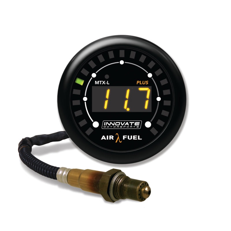 Innovate MTX-L PLUS Digital Air/Fuel Ratio Gauge Kit 8ft w/O2 Sensor