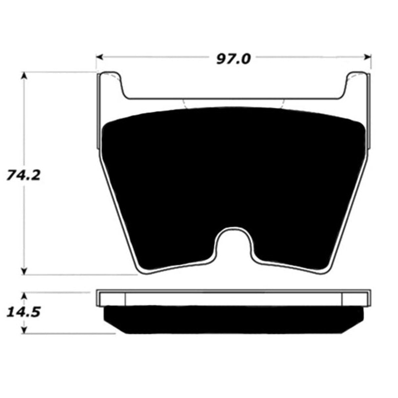 Porterfield Brake Pads for 2017 AUDI TT-RS Coupe w/Iron Disc
