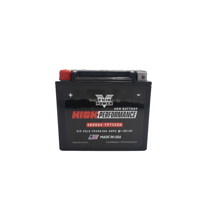 Twin Power YTX-20H High Performance Battery Replaces H-D 65991-82B Made in USA