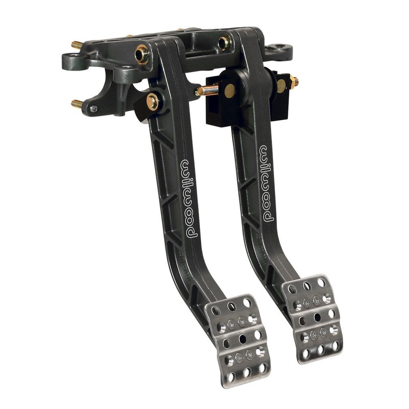 Wilwood Adjustable Dual Pedal – Brake / Clutch – Fwd. Swing Mount – 6.25:1
