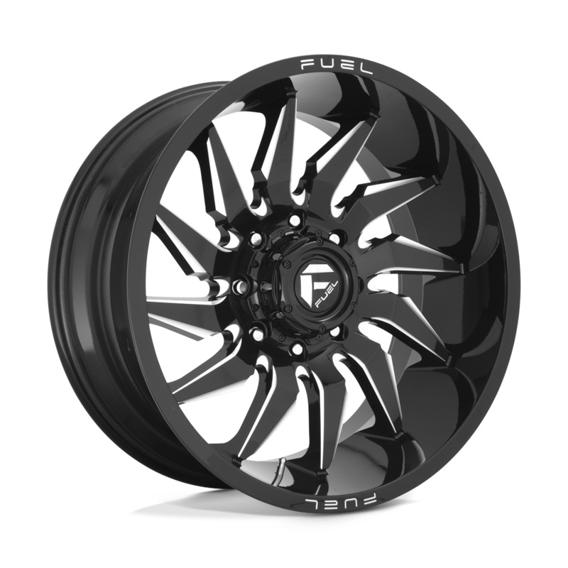Fuel Wheels D744 Saber 22″ 8×165.1 Gloss Black Milled