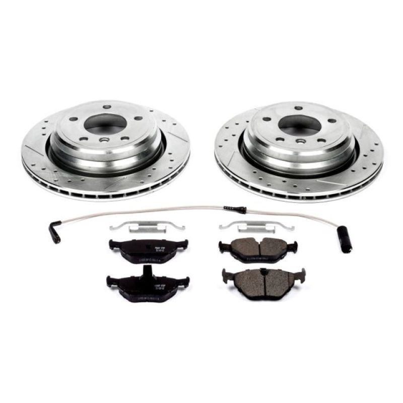 PowerStop Power Stop 01-03 BMW 525i Rear Z23 Evolution Sport Brake Kit