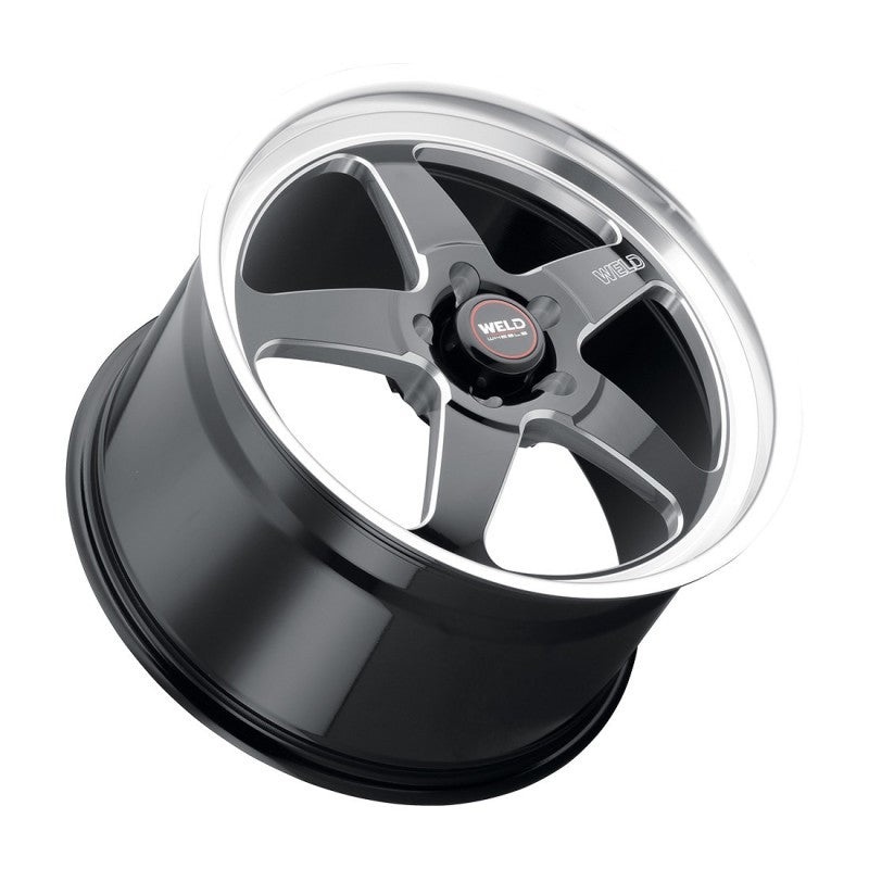 Weld S155 18×10 Ventura Drag 5×114.3 ET30 BS6.625 Gloss BLK MIL DIA 78.1