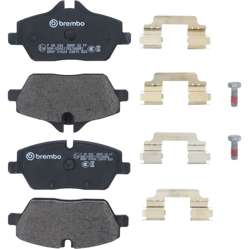 PRIME Low-Met Front Disc Brake Pad Set – P06034