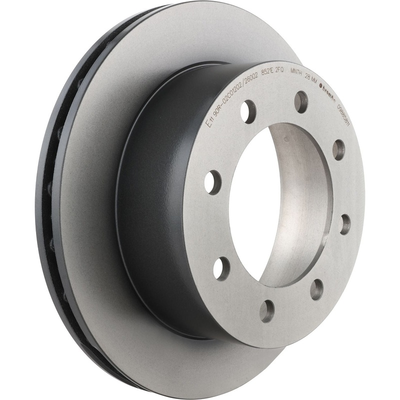 PRIME UV Coated Rear Disc Brake Rotor – 09.8858.11