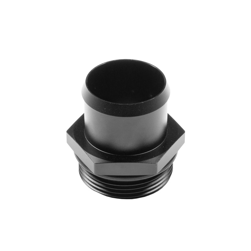 Chase Bays 20AN ORB to 35mm/1.38in Push-On Hose Aluminum Adapter – Black