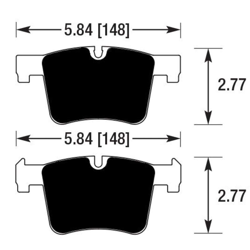 Porterfield Brake Pads for 2018 BMW 320iX – Exc M Sport Brakes