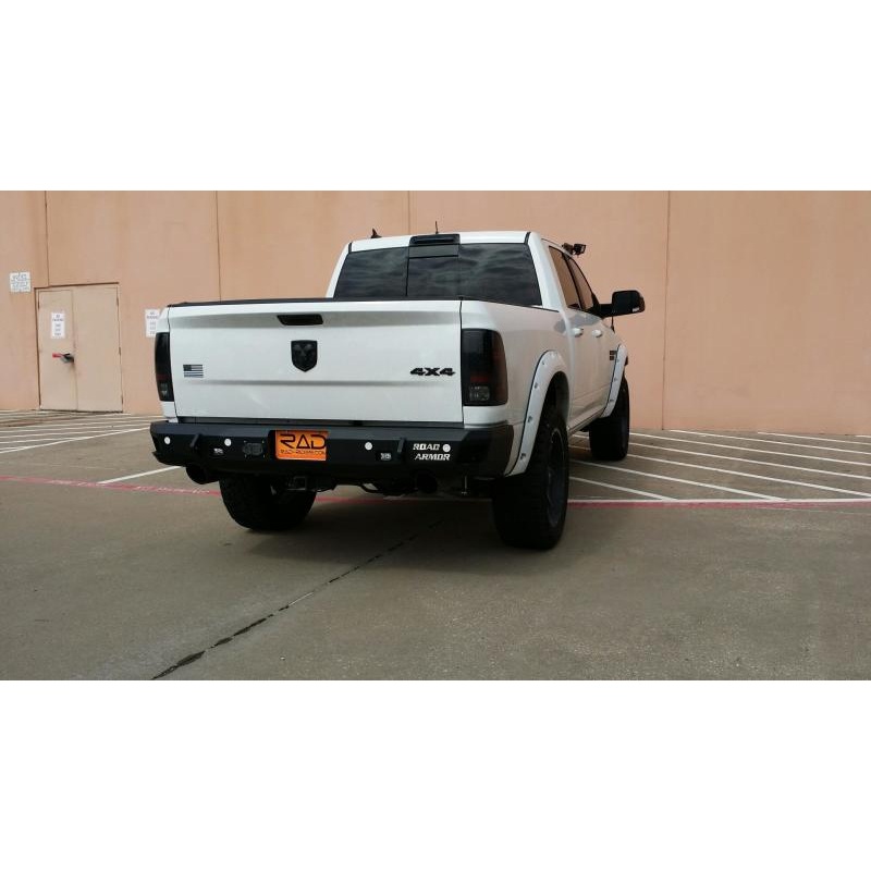 Road Armor 16-18 Ram 2500 iDentity Front Bumper Components – Standard End Pods – Raw