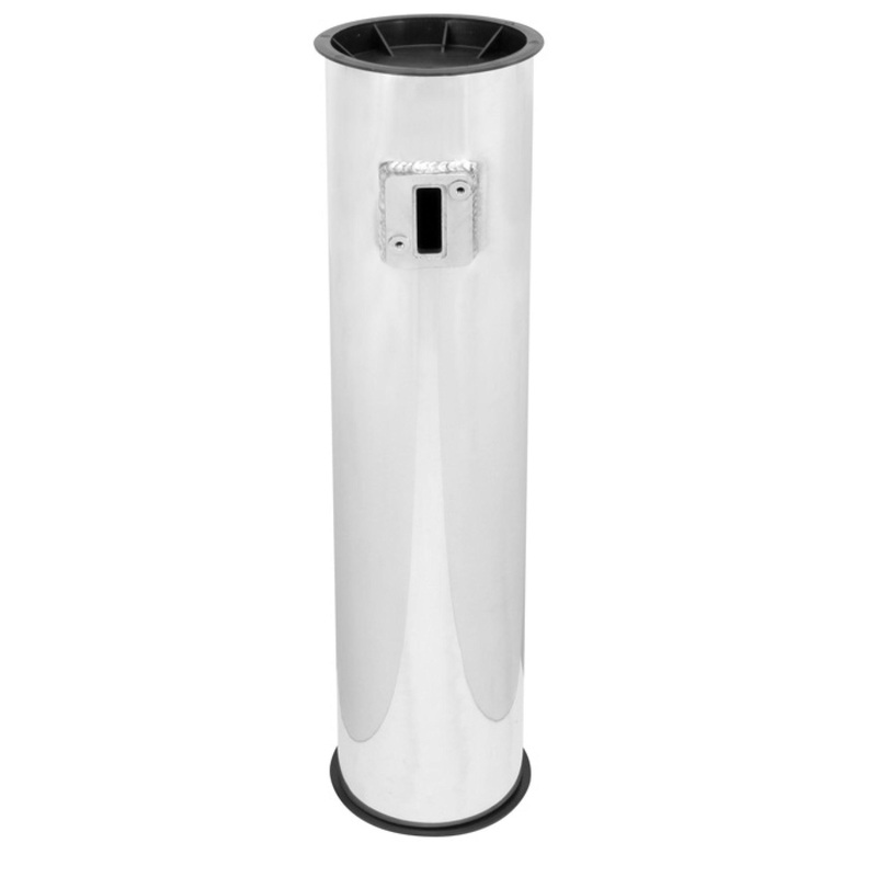Spectre Universal Tube 4in. OD x 18in. Length w/MAFS Mount – Aluminum