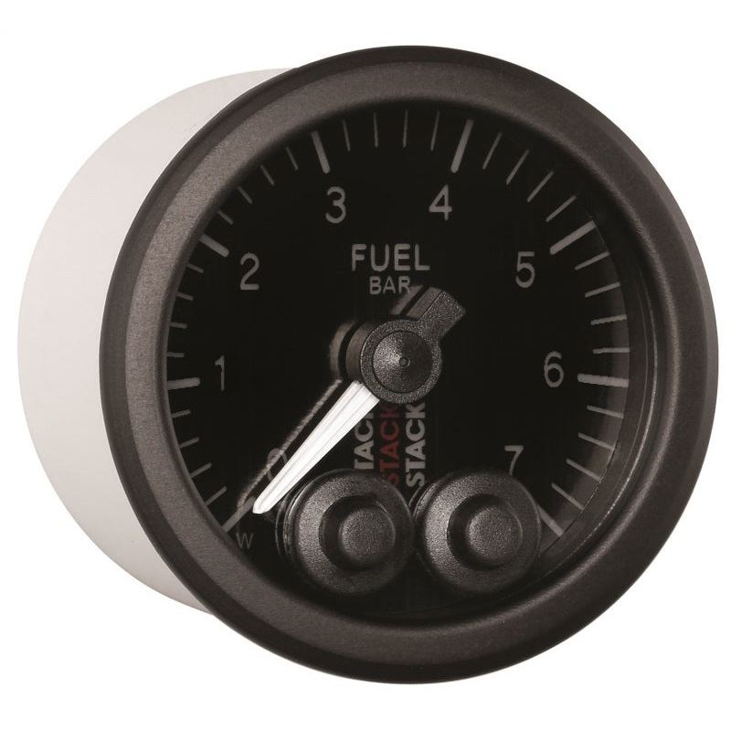Autometer Stack 52mm 0-7 Bar M10 Male Pro-Control Fuel Pressure Gauge – Black