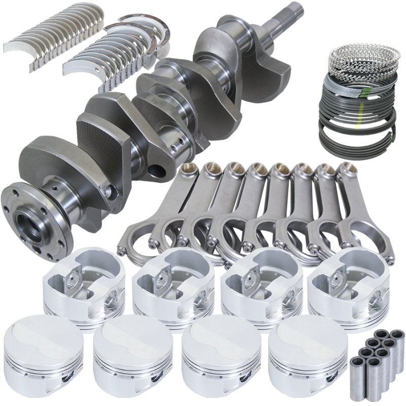 Eagle Ford FE 3.980in Crank 6.490in H-Beam Forged 4032 -6.2cc 4.165in Pistons Rotating Assembly