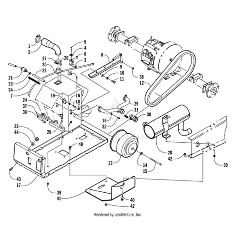 Engine Mount by Arctic Cat