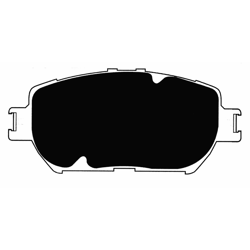 Porterfield Brake Pads for 2006 TOYOTA CAMRY V6 LE Made in USA