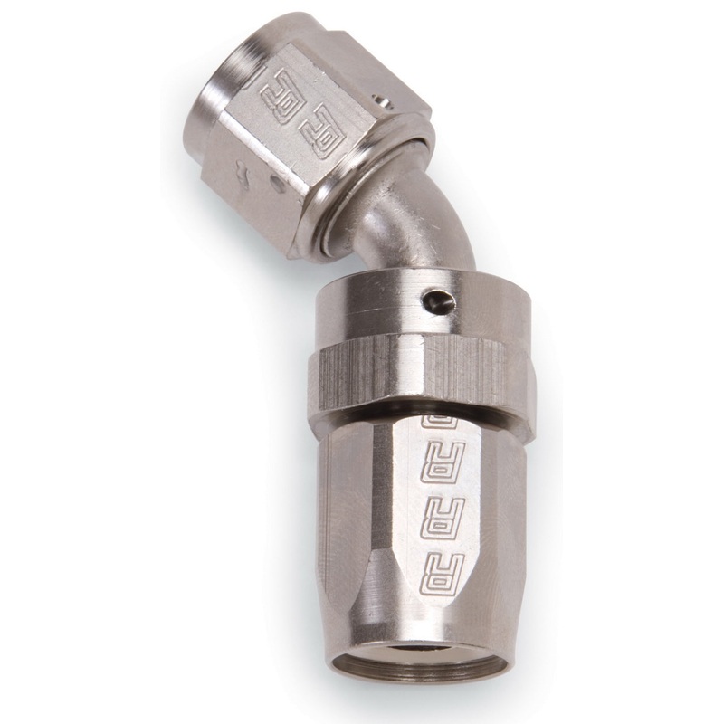 Russell Performance -8 AN Endura 45 Degree Full Flow Swivel Hose End