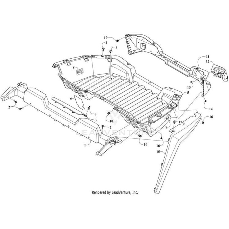 Taillight,Led-Lh-Assy (Wc50) By Arctic Cat