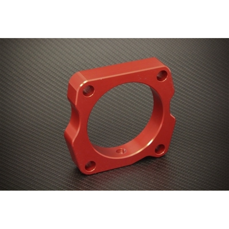 Torque Solution Throttle Body Spacer (Red): Honda Accord 2008+ 2.4L