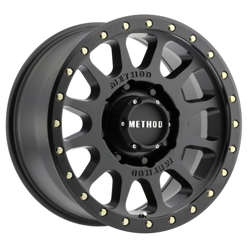 Method MR305 NV HD 17×8.5 0mm Offset 8×6.5 130.81mm CB Matte Black Wheel