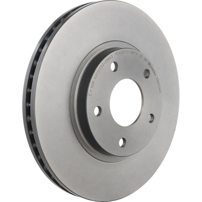 PRIME UV Coated Front Disc Brake Rotor – 09.B554.11