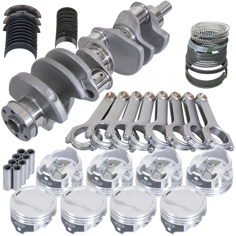 Eagle Ford 351W 4.000in Crank 6.200in H-Beam -15.8cc Inv Dome 4.000in Pistons Rotating Assembly