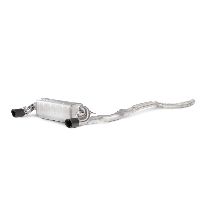 Akrapovic 16-17 BMW 340i (F30 F31) Evolution Line Cat Back (SS) w/ Carbon Tips (Req. Link Pipe)