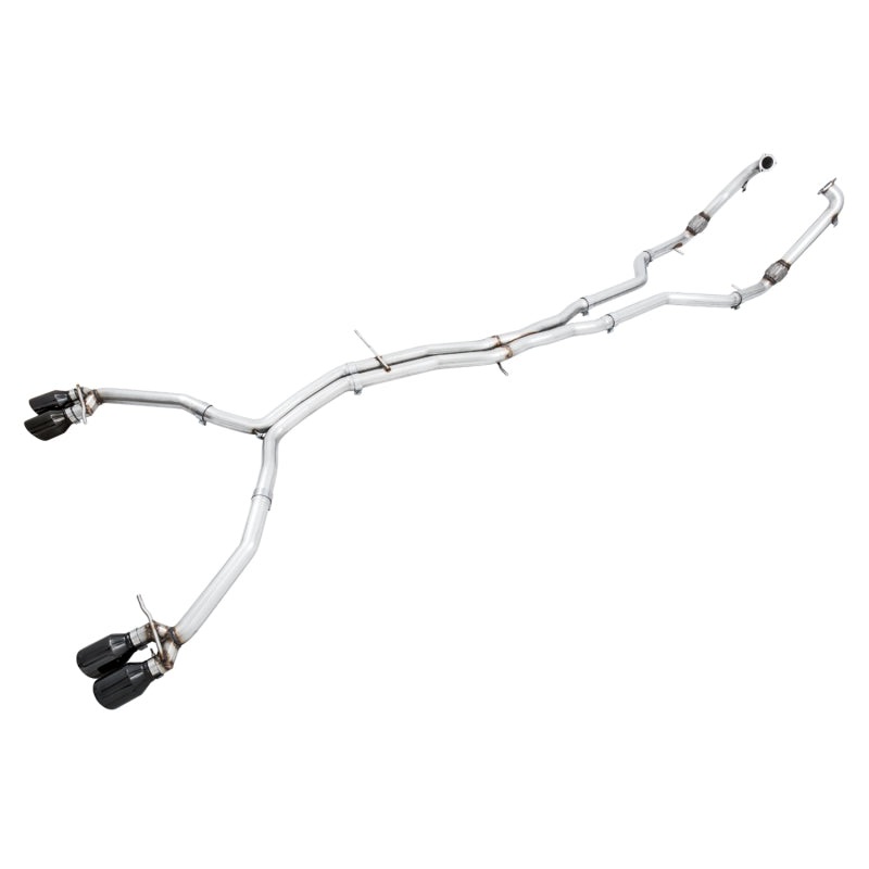 AWE Tuning Audi B9 S5 Coupe 3.0T Track Edition Exhaust – Diamond Black Tips (102mm)