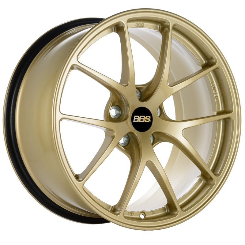 BBS RI-A 18×9.5 5×114.3 ET22 Gold Wheel -82mm PFS/Clip Required